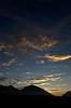 Západ slunce v pohoří Rondane