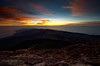 Východ slunce z vrcholu Pico Teide 